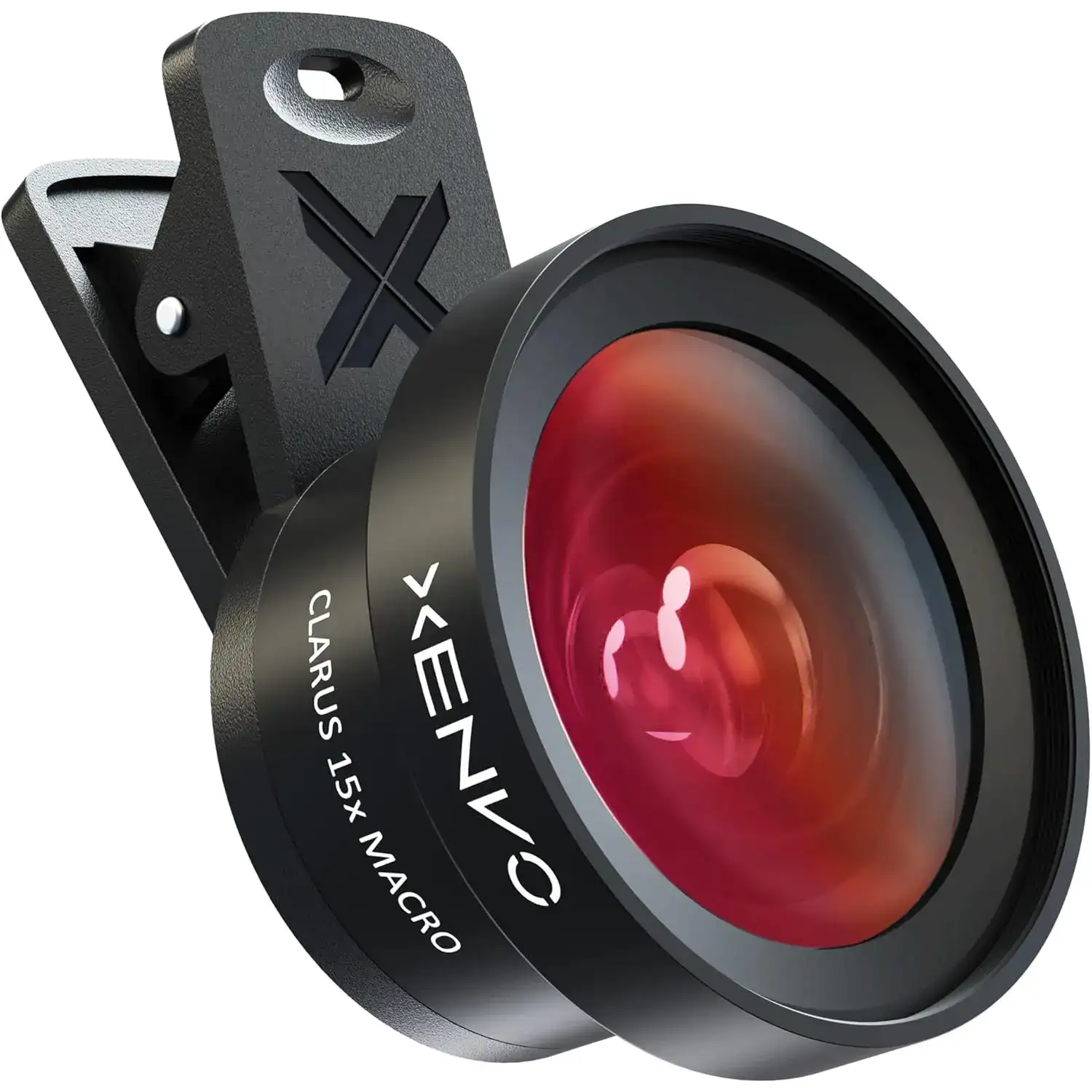 Xenvo Pro Lens Kit for iPhone and Android, Lens with LED Light and Travel Case Black - 1